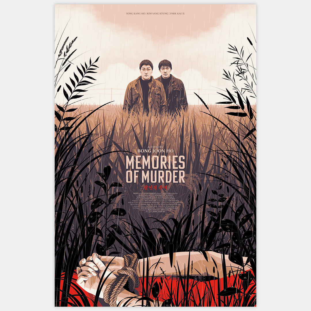 MEMORIES OF MURDER / Alternative Movie Poster / Artist Proof