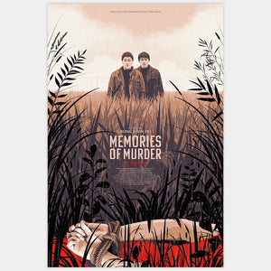 MEMORIES OF MURDER / Alternative Movie Poster / Artist Proof / Regular Version