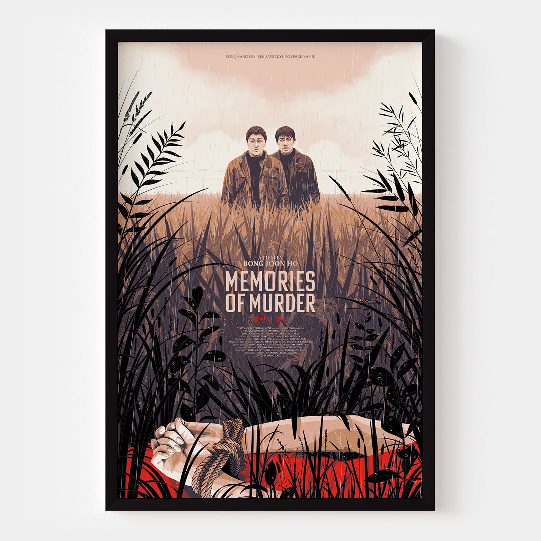 MEMORIES OF MURDER / Alternative Movie Poster / Artist Proof / Regular Version