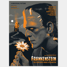 Load image into Gallery viewer, FRANKENSTEIN / Alternative Movie Poster / Screen Print / Limited Edition