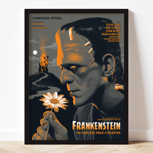 Load image into Gallery viewer, FRANKENSTEIN / Alternative Movie Poster / Screen Print / Limited Edition