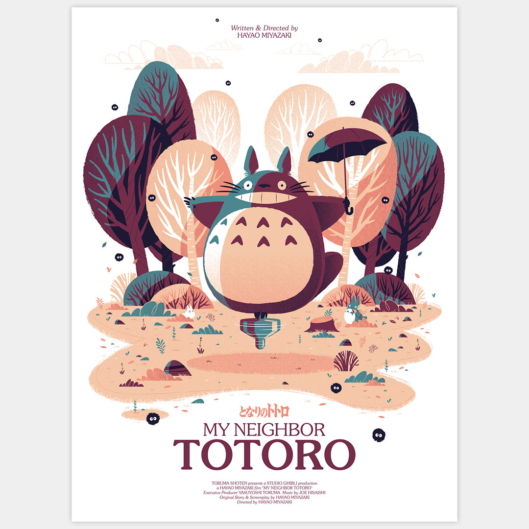 My Neighbour Totoro Movie Poster My Neighbour Totoro Movie Poster