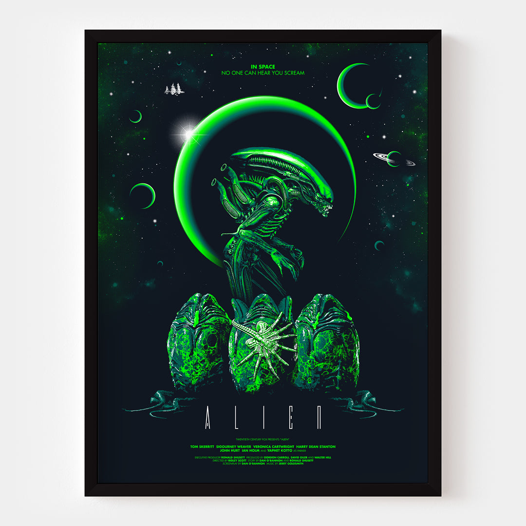 ALIEN / Alternative Movie Poster / Screen Print / Limited Edition