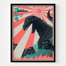 Load image into Gallery viewer, GODZILLA / Alternative Movie Poster / Screen Print / Limited Edition