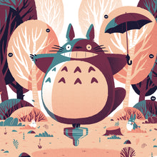Load image into Gallery viewer, MY NEIGHBOR TOTORO / Alternative Movie Poster / Screen Print / Limited Edition