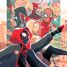 Load image into Gallery viewer, SPIDERMAN INTO THE SPIDER-VERSE /  Artist Proof /  REGULAR - Rainbow Foil Paper